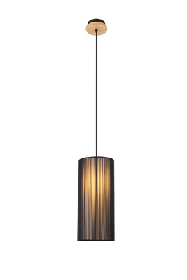 Hängelampe aus schwarzem Holz 18 cm Kyoto Ledea 50101217