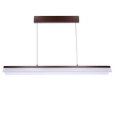 Pendant ceiling lamp Candellux Curacoa LED brown 4000K