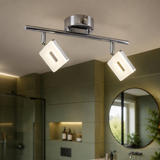 Applique applique 2X5W bande LED chrome CYNTHIA 92-60822