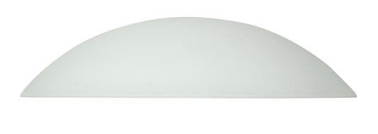 Abat-jour rond en verre blanc pour plafond Aquila 18 Candellux 62-90280