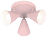 Plafonnier plafond 3X40W E14 rose clair AMOR 98-68811