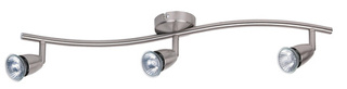 Spot norman gu10 3x50w satin chrome