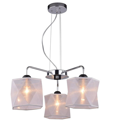 Verstellbare Chrom-Deckenpendelleuchte 3x40W Nosja Candellux 33-58720