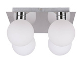 Deckenleuchte weißer Kugelschirm 4xG9 Oden 98-03256