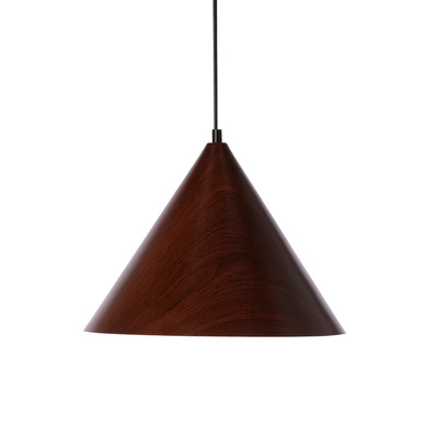 DUNCA LAMPE SUSPENDUE 32CM E27 ABAT-JOUR NOIR FONCÉ