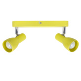 Plafonnier applique bande moutarde 2x40W Picardo 92-52407