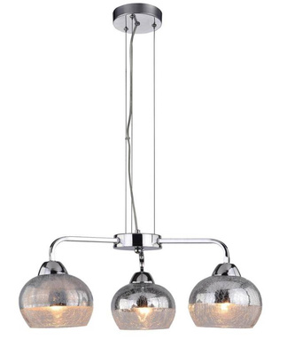 Hanging mirror lamp chrome 3x60W chrome glass Candellux Cromina Candellux 33-56368