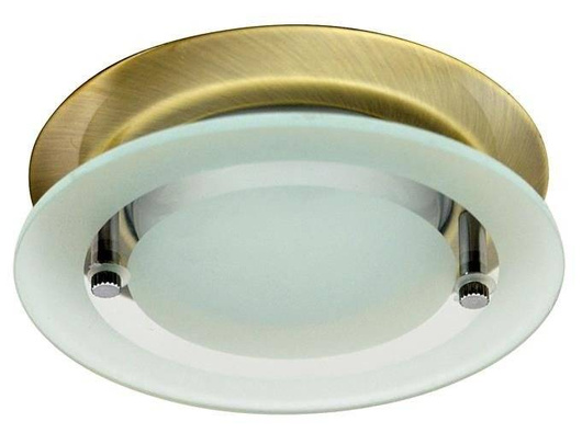Oprawa stropowa okrągła złota z szybką OZS-08 2277540