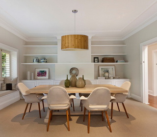 Hanging ceiling lamp 1xE27 pine TIMBER 31-56699