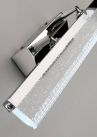 Bathroom wall lamp chrome LED 10W 4000K adjustable Valc Candellux 21-72870