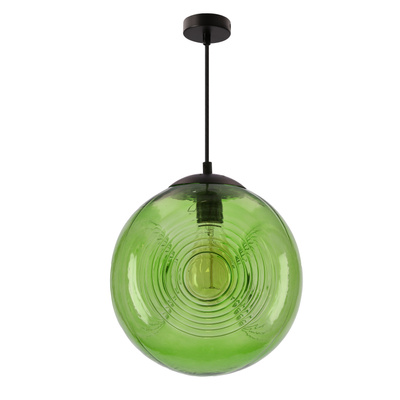 Hanging ceiling lamp Candellux Club 31-51226 E27 green