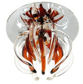 Dekorative Deckenleuchte weiß-braun G4 20W SK-14 Candellux 2264403