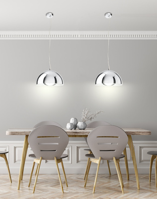Suspensie metal 30cm crom Dorada 31-26361