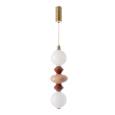 Lampa wisząca Flores kolorowa ceramiczna 15W LED 3000K do salonu i sypialni