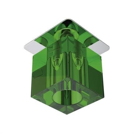 Ceiling luminaire chrome crystal green G4 20W SK-18 Candellux 2280236