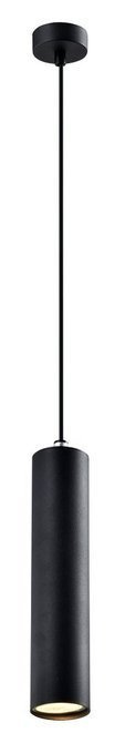 Hanging lamp black frame 25W GU10 25cm Tubo 31-78544