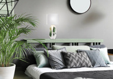 Lampe de table blanche Palma 2 Candellux 41-79978