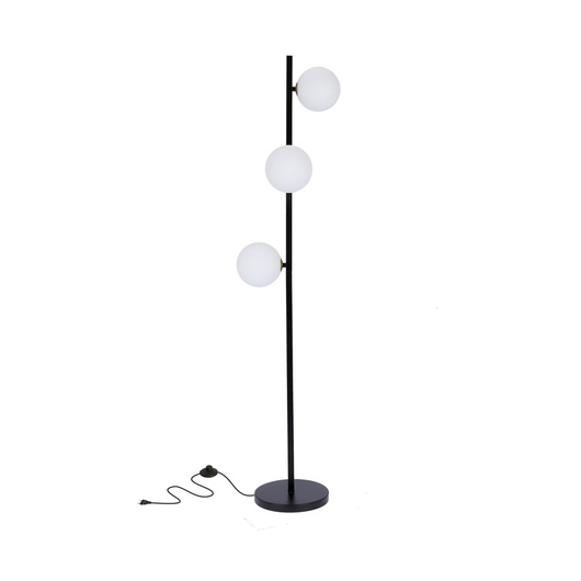 Floor lamp black + gold Kama 53-01238