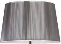 Silberner Lampenschirm 35x22cm für Gillenia 77-23384 Stehleuchte