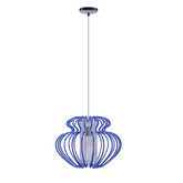 Lampa sufitowa wisząca 1X60W E27 niebieska IMPERIA 31-36592