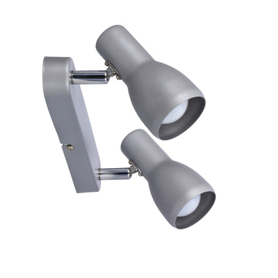 Ceiling wall lamp silver strip 2x40W Picardo 92-44211