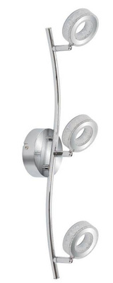 Lampa sufitowa VINOLA listwa regulowana 3-punktowa LED do salonu