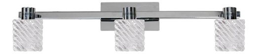 Wandleuchte Candellux 93-45112 Alba-Streifen 3X40W G9 Chrom
