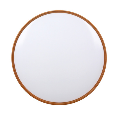 Montana ceiling lamp black+white+gold plafond 24w led 40 cm white shade
