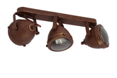 Rust strip ceiling lamp 3x40W GU10 Frodo Candellux 93-71088