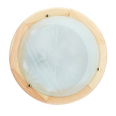 Deckenleuchte Candellux Bambus 14-06653 Plafon Holz Standard 2X60 W E27 Kiefer