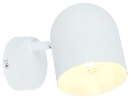 Kinkiet biały lampa ścienna metal Azuro 91-63243