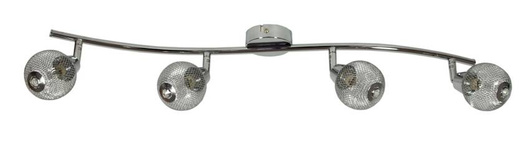 Wall lamp strip 4X40W G9 chrome NOVEL 94-06981