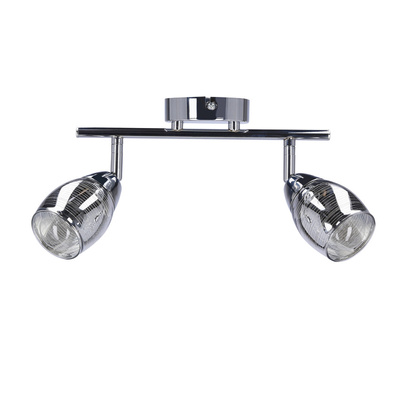 Bandă de perete 2X10W E14 LED crom MILTON 92-41265