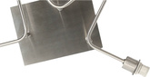 Deckenleuchte aus satiniertem Nickel mit gewebtem Lampenschirm 6x40W Sax Candellux 36-70708