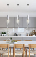 Warm chrome LED ceiling lamp + GU10 Duero 31-25241