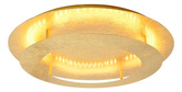 Plafonnier doré 50cm plafonnier LED Merle 98-66190