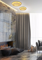 Lampa sufitowa plafon złoty 50cm LED Merle 98-66190