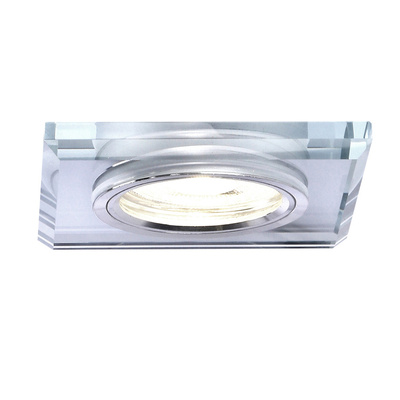 Oprawa stropowa szklana kwadratowa oczko bezbarwne SS-13 Candellux 2230453