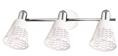 Lampa ścienna sufitowa kinkiet chrob/biały 3x40W E14 Discovery 93-62178