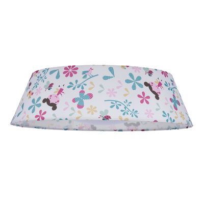 Lampa Sufitowa Candellux Girl 14-62994 Plafon 16W Led 6500K Z Abażurem