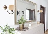 Applique applique 1X60W E27 patine cuivre ORBIT 21-69344