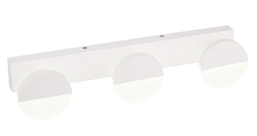 Applique de salle de bain blanche triple LED 3W 4000K Sing Candellux 23-72818