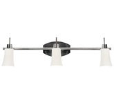 Plafonnier 93-85637 Bande Kroton 3xG9 nickel mat