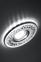 Plafonnier rond oeillet chromé 50W + LED SMD SK-92 2268705