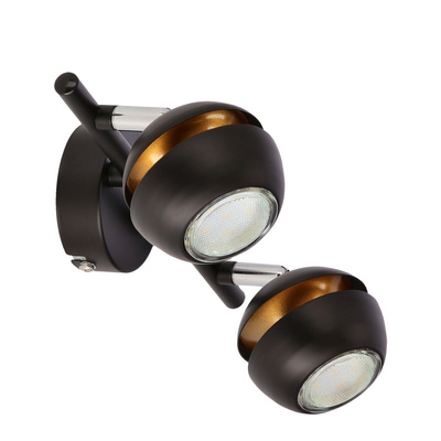 Boni bande 2x3w gu10 led noir