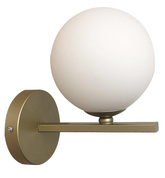 Wandleuchte aus weißem Messing 1xG9 20cm Kama 21-73419