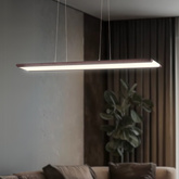 Lampe suspendue marron réglable LED 28W 4000K Coconut Apeti A0010-311