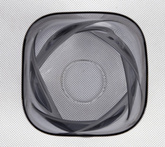 Wall lamp black smoked glass shade Felis 21-00125