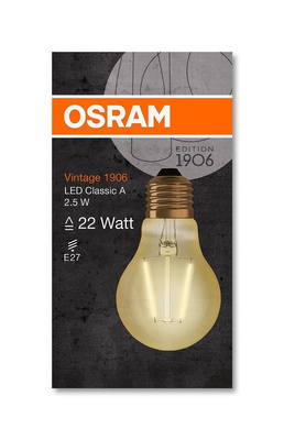 Żarówka LED E27 2,5W 220LM 2400K VINTAGE A22 OSRAM