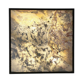 Plafoniera Luxan 49x49 negru 48w led 4000k led s. alb